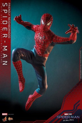 Hot Toys Friendly Neighborhood Spider-Man (Deluxe Version) Sixth Scale Figure 911370 MMS661 Marvel Comics / Spider-Man: No Way Home - Thumbnail