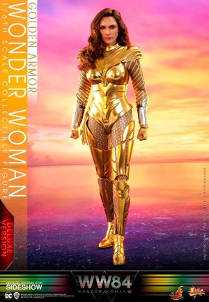 Hot Toys Golden Armor Wonder Woman (Deluxe) Sixth Scale Figure MMS578 906348 / Wonder Woman 1984 - Thumbnail