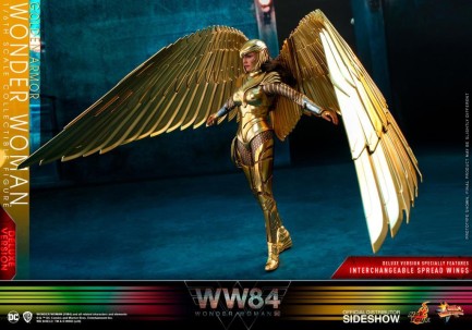 Hot Toys Golden Armor Wonder Woman (Deluxe) Sixth Scale Figure MMS578 906348 / Wonder Woman 1984 - Thumbnail