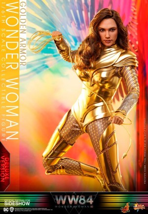 Hot Toys Golden Armor Wonder Woman (Deluxe) Sixth Scale Figure MMS578 906348 / Wonder Woman 1984 - Thumbnail