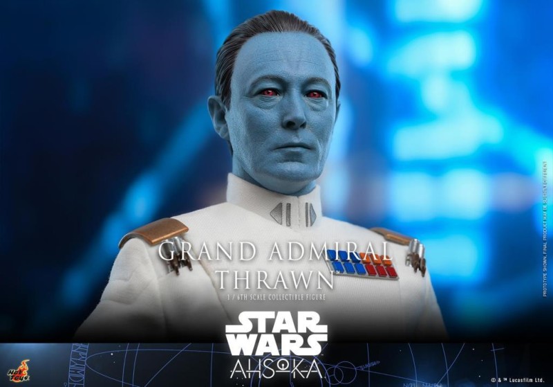 Hot Toys Grand Admiral Thrawn Sixth Scale Figure 912849 TMS116 Star Wars / Ahsoka (Ön Sipariş)