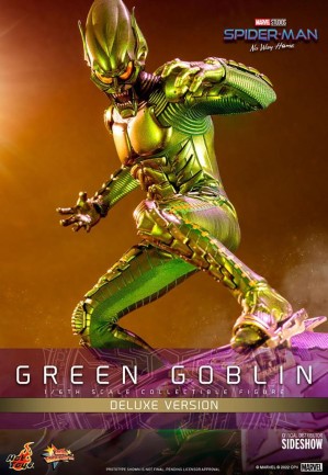 Hot Toys Green Goblin (Deluxe Version) Sixth Scale Figure - 9101942 MMS631 - Marvel Comics / Spider-Man: No Way Home - Thumbnail