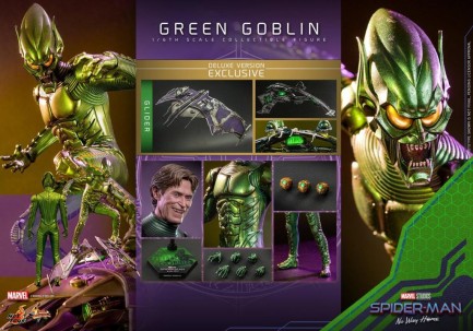 Hot Toys Green Goblin (Deluxe Version) Sixth Scale Figure - 9101942 MMS631 - Marvel Comics / Spider-Man: No Way Home - Thumbnail