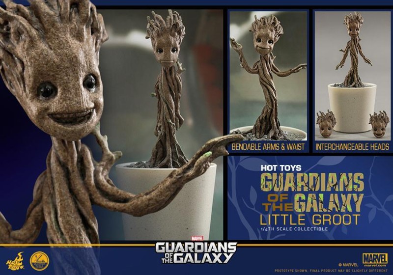 Hot Toys Groot (Deluxe Version) Collectible Figure 9119432 TMS089 Marvel Comics / I am Groot