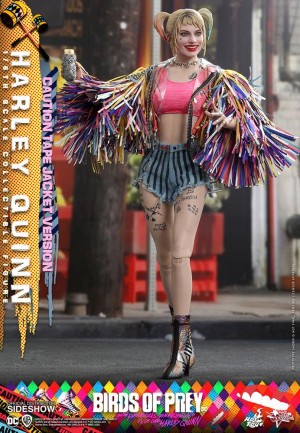 Hot Toys Harley Quinn (Caution Tape Jacket Version) Birds Of Prey Sixth Scale Figure 906087 MMS566 - Thumbnail