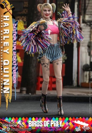 Hot Toys Harley Quinn (Caution Tape Jacket Version) Birds Of Prey Sixth Scale Figure 906087 MMS566 - Thumbnail