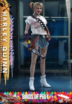 Hot Toys Harley Quinn (Caution Tape Jacket Version) Birds Of Prey Sixth Scale Figure 906087 MMS566 - Thumbnail