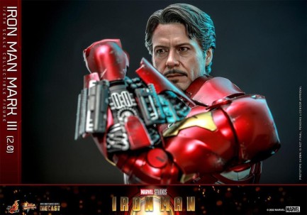 Hot Toys Iron Man Mark III (2.0) Diecast Sixth Scale Figure - 911579 MMS664 - Marvel Comics / Iron Man - Thumbnail