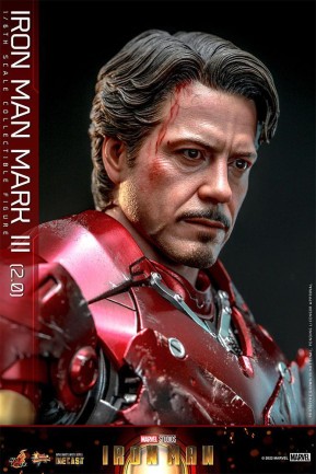 Hot Toys Iron Man Mark III (2.0) Diecast Sixth Scale Figure - 911579 MMS664 - Marvel Comics / Iron Man - Thumbnail