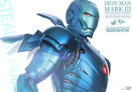 Hot Toys Iron Man Mark III Stealth Diecast Sixth Scale Exclusive Figure - Thumbnail