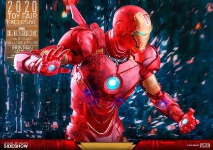 Hot Toys Iron Man Mark IV (Holographic Version) Sixth Scale Exclusive Figure - 906328 MMS568 - Thumbnail