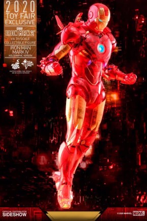 Hot Toys Iron Man Mark IV (Holographic Version) Sixth Scale Exclusive Figure - 906328 MMS568 - Thumbnail