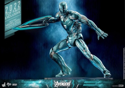 Hot Toys Iron Man Mark LXXXV (Holographic Version) Exclusive Diecast Sixth Scale Figure MMS646 - Thumbnail