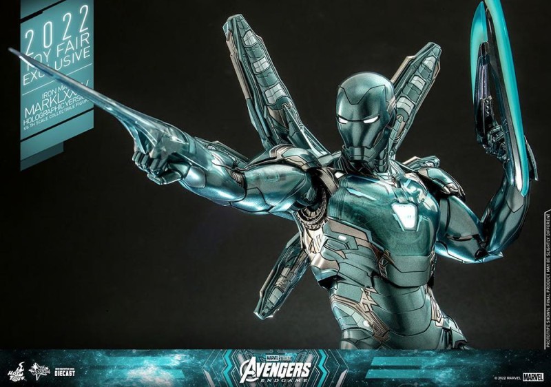 Hot Toys Iron Man Mark LXXXV (Holographic Version) Exclusive Diecast Sixth Scale Figure MMS646 