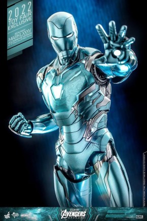 Hot Toys Iron Man Mark LXXXV (Holographic Version) Exclusive Diecast Sixth Scale Figure MMS646 - Thumbnail