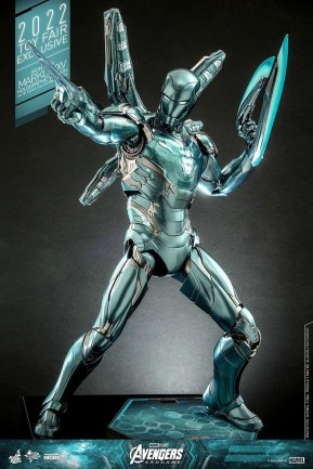 Hot Toys Iron Man Mark LXXXV (Holographic Version) Exclusive Diecast Sixth Scale Figure MMS646 - Thumbnail