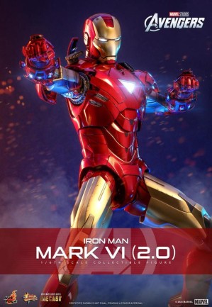 Hot Toys Iron Man Mark VI (2.0) Diecast Sixth Scale Figure 912103 MMS687D52 Marvel Comics / The Eternals (ÖN SİPARİŞ) - Thumbnail