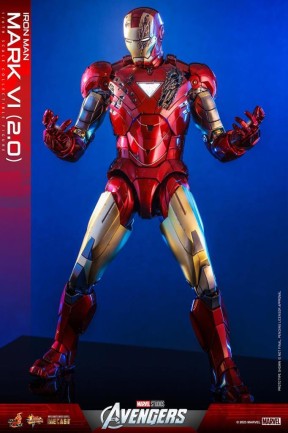 Hot Toys Iron Man Mark VI (2.0) Diecast Sixth Scale Figure 912103 MMS687D52 Marvel Comics / The Eternals (ÖN SİPARİŞ) - Thumbnail