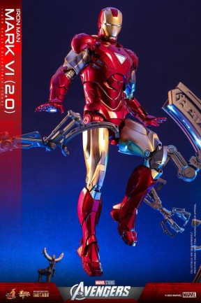 Hot Toys Iron Man Mark VI (2.0) Diecast Sixth Scale Figure 912103 MMS687D52 Marvel Comics / The Eternals (ÖN SİPARİŞ) - Thumbnail