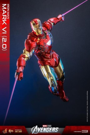 Hot Toys Iron Man Mark VI (2.0) Diecast Sixth Scale Figure 912103 MMS687D52 Marvel Comics / The Eternals (ÖN SİPARİŞ) - Thumbnail