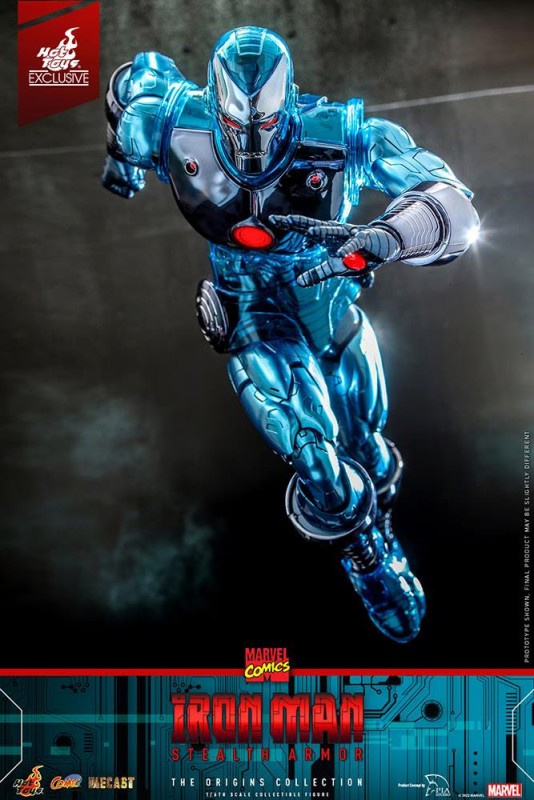 Hot Toys Iron Man (Stealth Armor) Exclusive Diecast Sixth Scale Figure 911246 CMS012D46