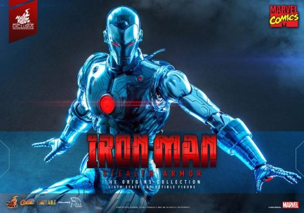 Hot Toys Iron Man (Stealth Armor) Exclusive Diecast Sixth Scale Figure 911246 CMS012D46 - Thumbnail