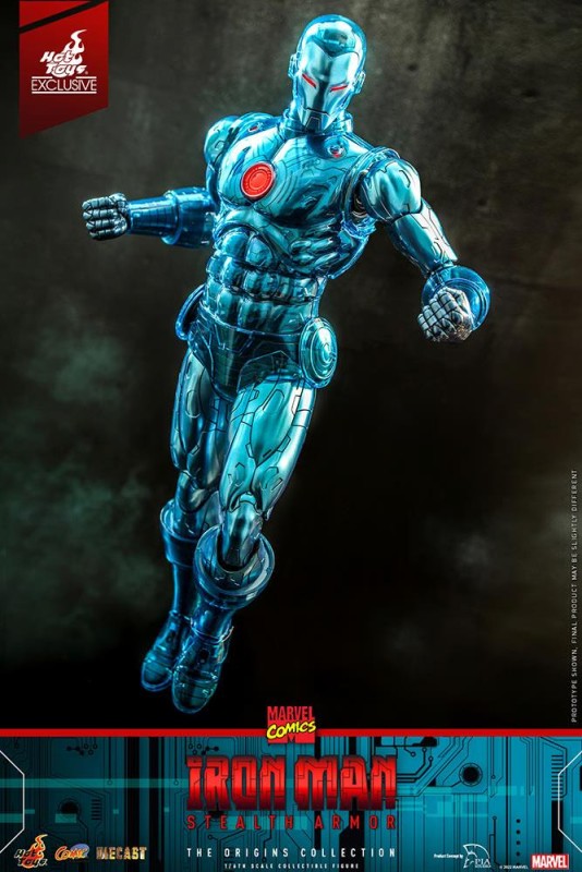 Hot Toys Iron Man (Stealth Armor) Exclusive Diecast Sixth Scale Figure 911246 CMS012D46