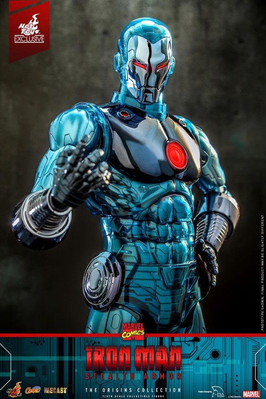 Hot Toys Iron Man (Stealth Armor) Exclusive Diecast Sixth Scale Figure 911246 CMS012D46