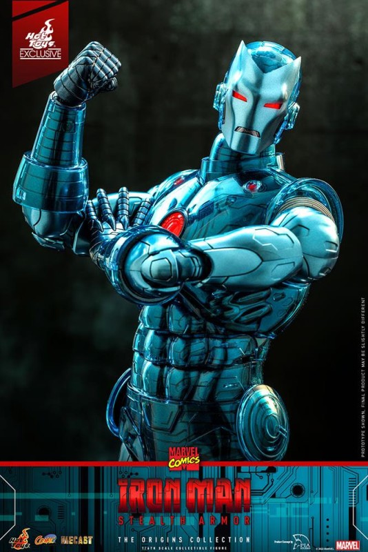 Hot Toys Iron Man (Stealth Armor) Exclusive Diecast Sixth Scale Figure 911246 CMS012D46