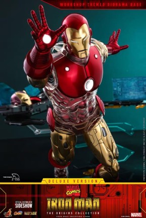 Hot Toys Iron Man The Origins (Deluxe) Diecast Sixth Scale Figure CMS08 - 908152 - Thumbnail