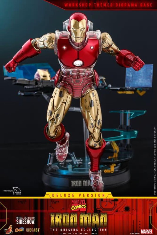 Hot Toys Iron Man The Origins (Deluxe) Diecast Sixth Scale Figure CMS08 - 908152