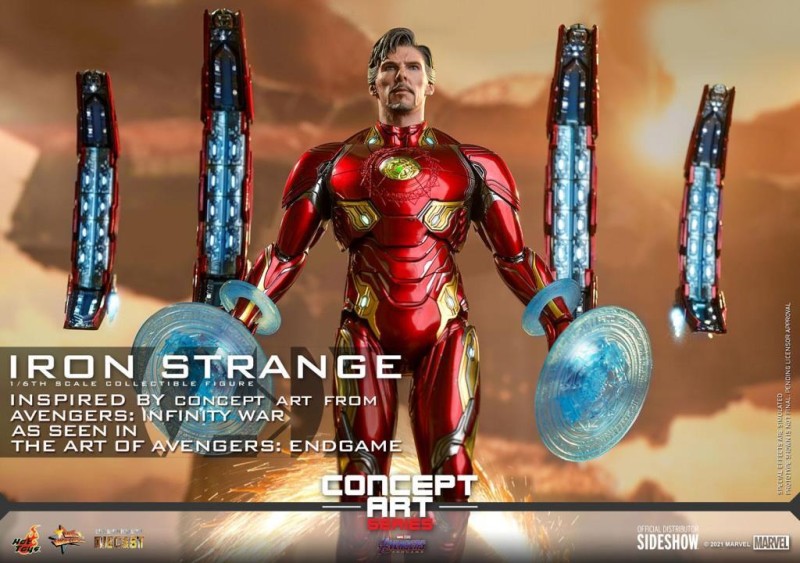 Hot Toys Iron Strange Diecast Sixth Scale Figure - 908905 - MMS606 D41 - Marvel Comics / The Avengers : Infinity War