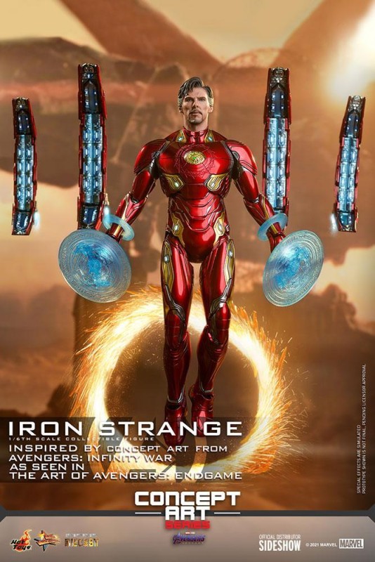 Hot Toys Iron Strange Diecast Sixth Scale Figure - 908905 - MMS606 D41 - Marvel Comics / The Avengers : Infinity War