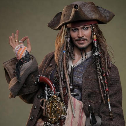 Hot Toys - Hot Toys Jack Sparrow (Deluxe Version) Sixth Scale Figure 9132382 DX38 POTC / Dead Men Tell No Tales (ÖN SİPARİŞ)