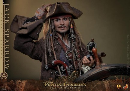 Hot Toys Jack Sparrow (Deluxe Version) Sixth Scale Figure 9132382 DX38 POTC / Dead Men Tell No Tales (ÖN SİPARİŞ) - Thumbnail