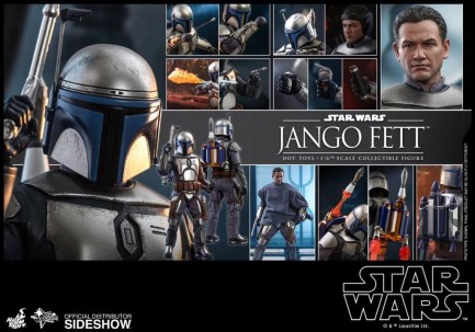 Hot Toys Jango Fett Sixth Scale Figure - MMS589 903741 - Star Wars - Episode II: Attack of the Clones - Thumbnail