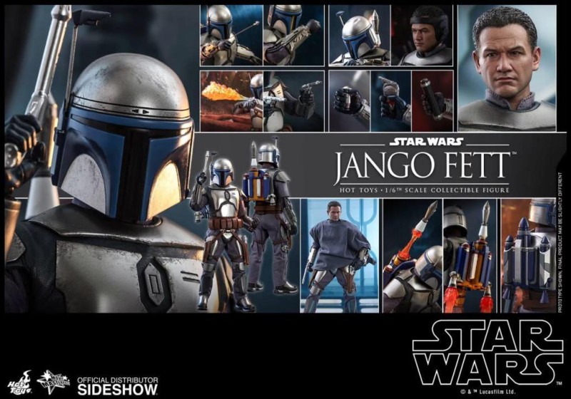 Hot Toys Jango Fett Sixth Scale Figure - MMS589 903741 - Star Wars - Episode II: Attack of the Clones