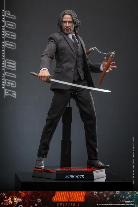 Hot Toys John Wick Sixth Scale Figure 912659 MMS729 Keanu Reeves / John Wick (ÖN SİPARİŞ)