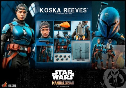 Hot Toys Koska Reeves Sixth Scale Figure - 908861 - Star Wars / The Mandalorian - TMS69 - Thumbnail