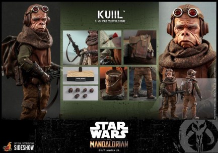 Hot Toys Kuiil Sixth Scale Figure - 908290 - TMS48 - Star Wars / The Mandalorian - Thumbnail