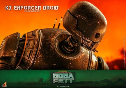 Hot Toys KX Enforcer Droid Sixth Scale Figure - 910740 TMS072 - Star Wars / The Book of Boba Fett - Thumbnail