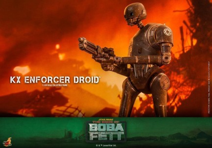 Hot Toys KX Enforcer Droid Sixth Scale Figure - 910740 TMS072 - Star Wars / The Book of Boba Fett - Thumbnail