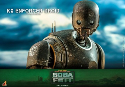 Hot Toys KX Enforcer Droid Sixth Scale Figure - 910740 TMS072 - Star Wars / The Book of Boba Fett - Thumbnail