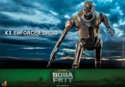 Hot Toys KX Enforcer Droid Sixth Scale Figure - 910740 TMS072 - Star Wars / The Book of Boba Fett - Thumbnail