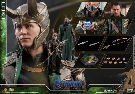 Hot Toys Loki Endgame Sixth Scale Figure - 906459 - MMS579 - Marvel Comics / The Avengers : End Game - Thumbnail