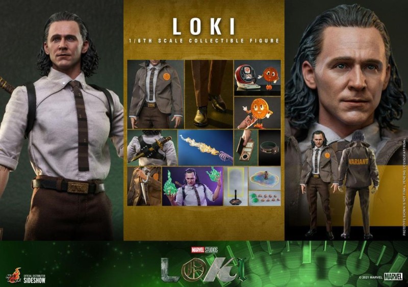 Hot Toys Loki Sixth Scale Figure - 909398 TMS061 - Marvel Comics / Loki 