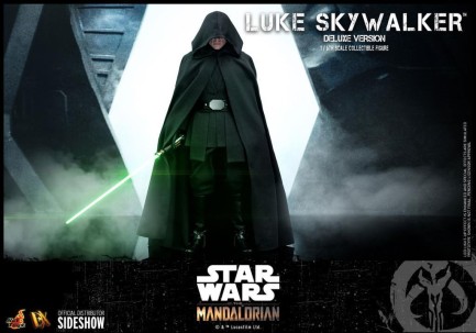 Hot Toys Luke Skywalker (Deluxe Version) Sixth Scale Figure - 909048 - DX Serisi - Star Wars: The Mandalorian - Thumbnail