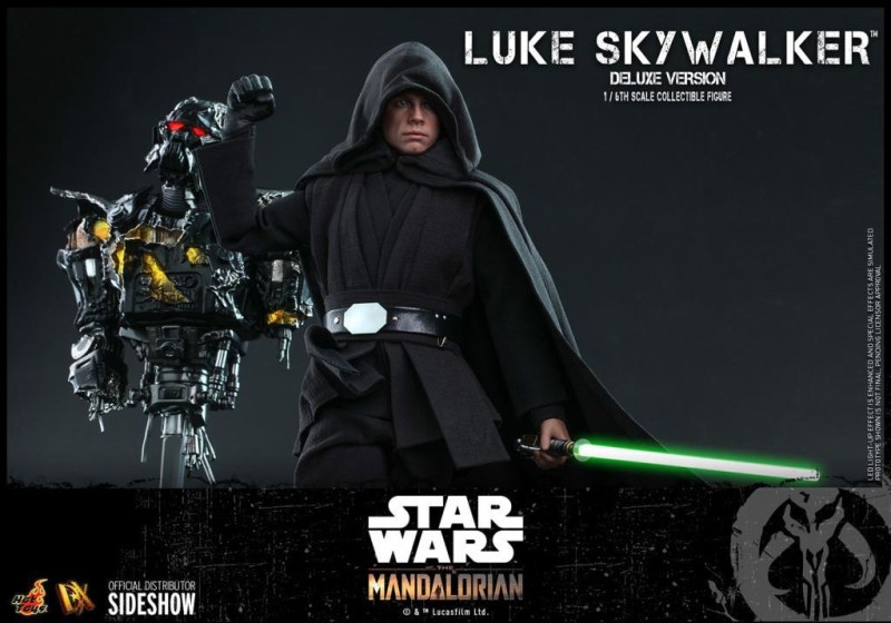 Hot Toys Luke Skywalker (Deluxe Version) Sixth Scale Figure - 909048 - DX Serisi - Star Wars: The Mandalorian