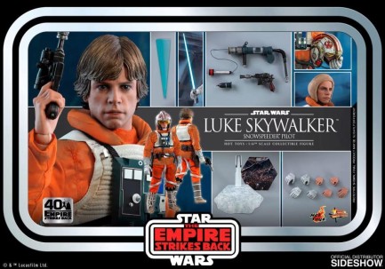 Hot Toys Luke Skywalker Snowspeeder Pilot (40th Anniversary) Sixth Scale Figure - MMS585 906711 - Thumbnail