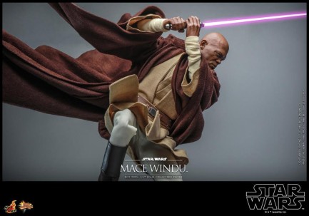 Hot Toys Mace Windu Sixth Scale Figure 912056 MMS681 Star Wars / Episode II Attack Of The Clones - Thumbnail